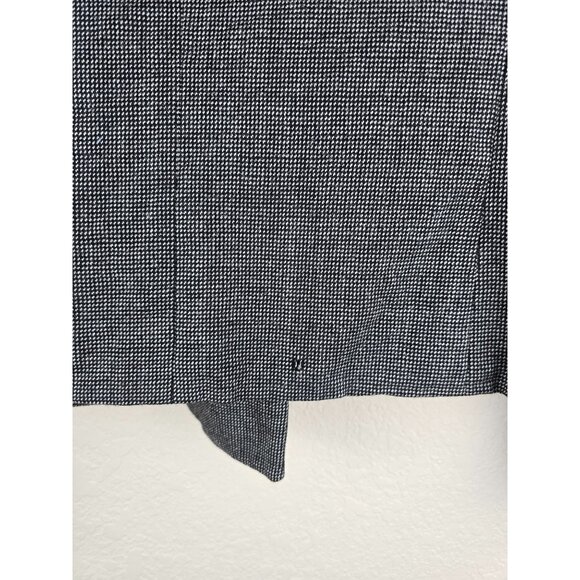 Liz Claiborne Vintage 90s Houndstooth Wool Double-Breasted Cropped Blazer - Picture 4 of 10